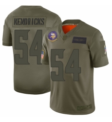 Women's Minnesota Vikings #54 Eric Kendricks Limited Camo 2019 Salute to Service Football Jersey