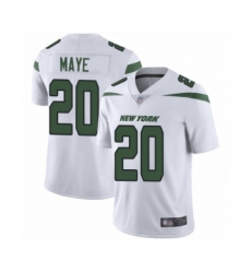 Youth New York Jets #20 Marcus Maye White Vapor Untouchable Limited Player Football Jersey