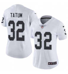 Women's Nike Oakland Raiders #32 Jack Tatum White Vapor Untouchable Limited Player NFL Jersey