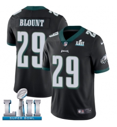 Youth Nike Philadelphia Eagles #29 LeGarrette Blount Black Alternate Vapor Untouchable Limited Player Super Bowl LII NFL Jersey