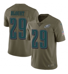 Youth Nike Philadelphia Eagles #29 LeGarrette Blount Limited Olive 2017 Salute to Service NFL Jersey