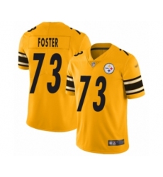 Youth Pittsburgh Steelers #73 Ramon Foster Limited Gold Inverted Legend Football Jersey