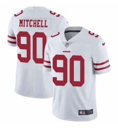 Youth Nike San Francisco 49ers #90 Earl Mitchell White Vapor Untouchable Limited Player NFL Jersey