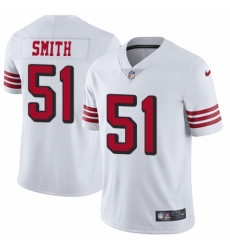 Youth Nike San Francisco 49ers #51 Malcolm Smith Limited White Rush Vapor Untouchable NFL Jersey
