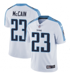 Youth Nike Tennessee Titans #23 Brice McCain White Vapor Untouchable Limited Player NFL Jersey