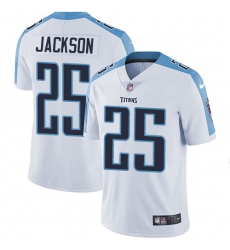 Youth Nike Tennessee Titans #25 Adoree' Jackson White Vapor Untouchable Limited Player NFL Jersey