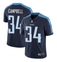 Youth Nike Tennessee Titans #34 Earl Campbell Navy Blue Alternate Vapor Untouchable Limited Player NFL Jersey