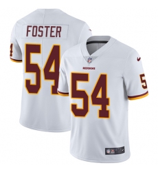 Youth Nike Washington Redskins #54 Mason Foster White Vapor Untouchable Limited Player NFL Jersey
