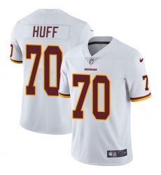 Men's Nike Washington Redskins #70 Sam Huff White Vapor Untouchable Limited Player NFL Jersey