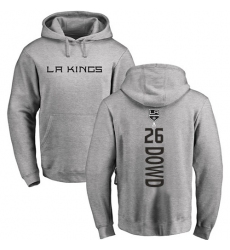 NHL Adidas Los Angeles Kings #26 Nic Dowd Ash Backer Pullover Hoodie