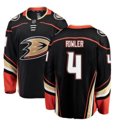 Youth Anaheim Ducks #4 Cam Fowler Fanatics Branded Black Home Breakaway NHL Jersey