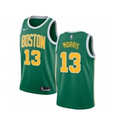 Youth Nike Boston Celtics #13 Marcus Morris Green Swingman Jersey - Earned Edition