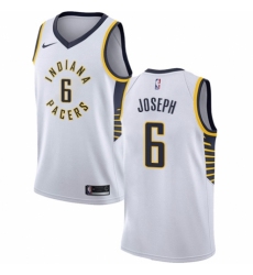 Women's Nike Indiana Pacers #6 Cory Joseph Swingman White NBA Jersey - Association Edition