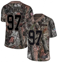 Men's Nike Baltimore Ravens #97 Michael Pierce Limited Camo Salute to Service NFL Jersey