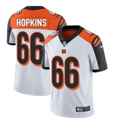 Youth Nike Cincinnati Bengals #66 Trey Hopkins White Vapor Untouchable Elite Player NFL Jersey