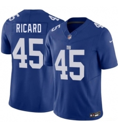Men's New York Giants #45 Patrick Ricard Blue 2026 F.U.S.E. Vapor Untouchable Limited Football Stitched Jersey