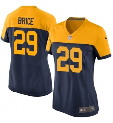 Women's Nike Green Bay Packers #29 Kentrell Brice Navy Blue Alternate Vapor Untouchable Elite Player NFL Jersey