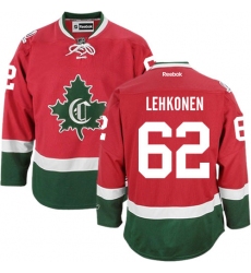 Women's Reebok Montreal Canadiens #62 Artturi Lehkonen Authentic Red New CD NHL Jersey