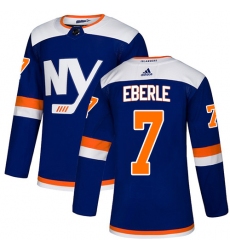 Youth Adidas New York Islanders #7 Jordan Eberle Premier Blue Alternate NHL Jersey