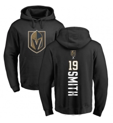 NHL Adidas Vegas Golden Knights #19 Reilly Smith Black Backer Pullover Hoodie