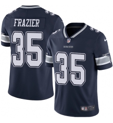 Men's Nike Dallas Cowboys #35 Kavon Frazier Navy Blue Team Color Vapor Untouchable Limited Player NFL Jersey