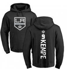 NHL Adidas Los Angeles Kings #9 Adrian Kempe Black Backer Pullover Hoodie