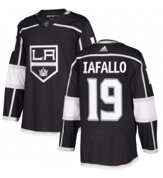 Youth Adidas Los Angeles Kings #19 Alex Iafallo Authentic Black Home NHL Jersey