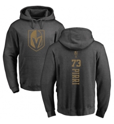 NHL Adidas Vegas Golden Knights #73 Brandon Pirri Charcoal One Color Backer Pullover Hoodie