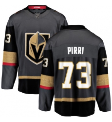 Youth Vegas Golden Knights #73 Brandon Pirri Authentic Black Home Fanatics Branded Breakaway NHL Jersey