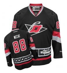 Youth Reebok Carolina Hurricanes #88 Martin Necas Premier Black Third NHL Jersey