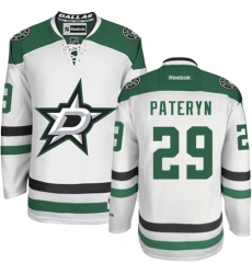 Women's Reebok Dallas Stars #29 Greg Pateryn Authentic White Away NHL Jersey