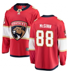 Men's Florida Panthers #88 Jamie McGinn Fanatics Branded Red Home Breakaway NHL Jersey