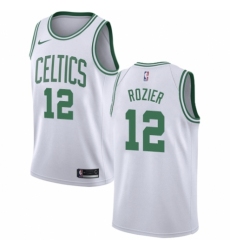Women's Nike Boston Celtics #12 Terry Rozier Authentic White NBA Jersey - Association Edition