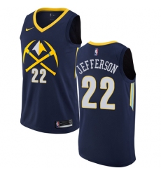 Women's Nike Denver Nuggets #22 Richard Jefferson Swingman Navy Blue NBA Jersey - City Edition