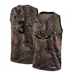 Youth Nike New Orleans Pelicans #3 Nikola Mirotic Swingman Camo Realtree Collection NBA Jersey