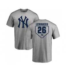 Baseball New York Yankees #26 DJ LeMahieu Gray RBI T-Shirt