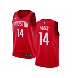 Youth Nike Houston Rockets #14 Gerald Green Red Swingman Jersey - Earned Edition
