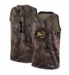 Youth Nike Atlanta Hawks #1 Kevin Huerter Swingman Camo Realtree Collection NBA Jersey