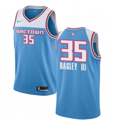 Women's Nike Sacramento Kings #35 Marvin Bagley III Swingman Blue NBA Jersey - 2018 19 City Edition