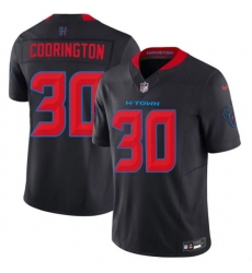 Men's Houston Texans #30 Brandon Codrington Navy 2nd Alternate 2026 F.U.S.E. Vapor Limited Stitched Football Jersey