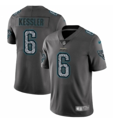 Youth Nike Jacksonville Jaguars #6 Cody Kessler Gray Static Vapor Untouchable Limited NFL Jersey
