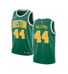 Youth Nike Boston Celtics #44 Robert Williams Green Swingman Jersey - Earned Edition