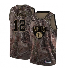 Men's Nike Brooklyn Nets #12 Joe Harris Swingman Camo Realtree Collection NBA Jersey