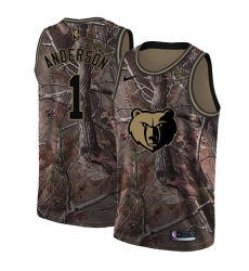 Youth Nike Memphis Grizzlies #1 Kyle Anderson Swingman Camo Realtree Collection NBA Jersey
