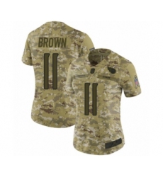 Women's Tennessee Titans #11 A.J. Brown Limited Camo 2018 Salute to Service Football Jersey