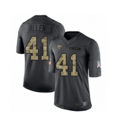 Youth Jacksonville Jaguars #41 Josh Allen Limited Black 2016 Salute to Service Football Jersey