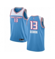 Men's Sacramento Kings #13 Dewayne Dedmon Swingman Blue Basketball Jersey - 2018 19 City Edition