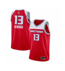 Women's Sacramento Kings #13 Dewayne Dedmon Swingman Red Basketball Jersey - 2019 20 City Edition