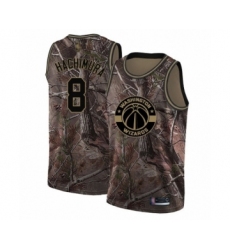 Youth Washington Wizards #8 Rui Hachimura Swingman Camo Realtree Collection Basketball Jersey
