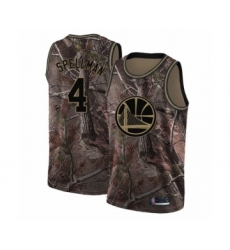 Women's Golden State Warriors #4 Omari Spellman Swingman Camo Realtree Collection Basketball Jersey